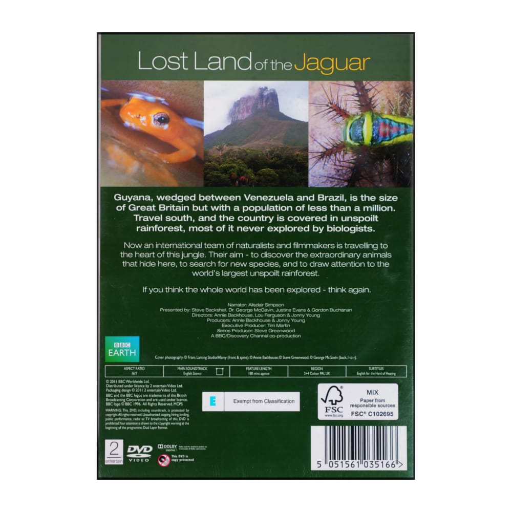 Lost Land Of The Jaguar