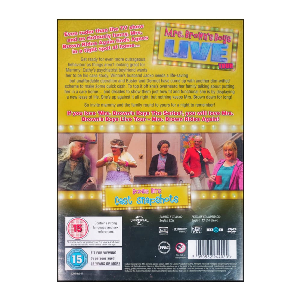 Mrs. Brown'S Boys: Rides Again