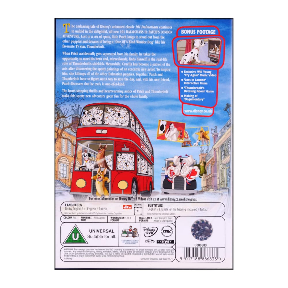 101 Dalmatians 2: Patch'S London Adventure