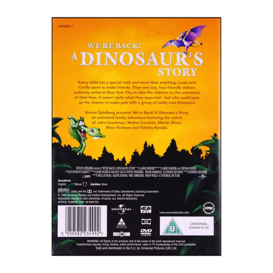 We'Re Back! A Dinosaur'S Story
