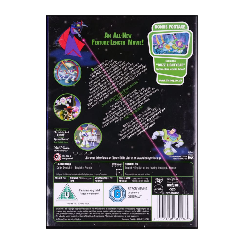 Buzz Lightyear Of Star Command: The Adventure Begins