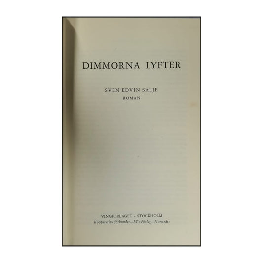 Sven Edvin Salje: Dimmorna Lyfter