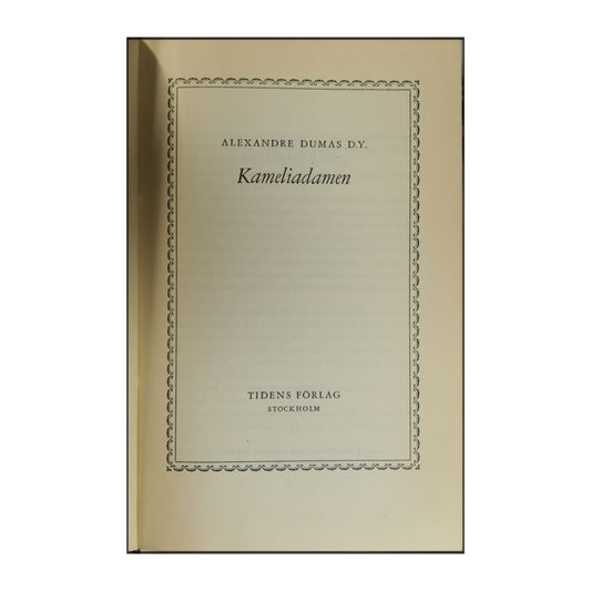 Alexandre Dumas D.Y.: Kameliadamen