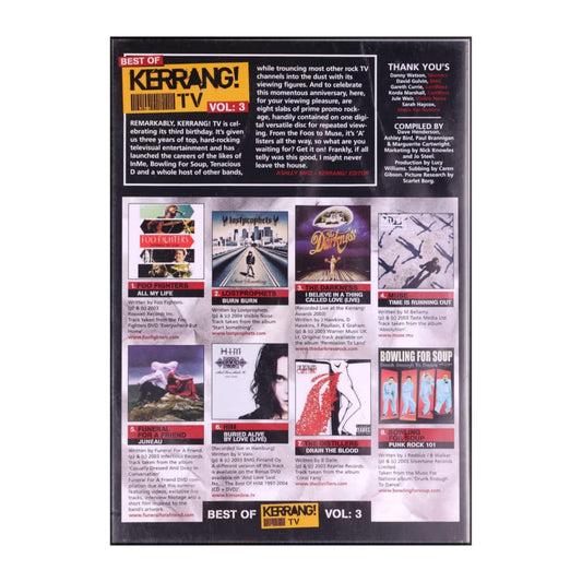 Best Of Kerrang! Tv: Vol. 3