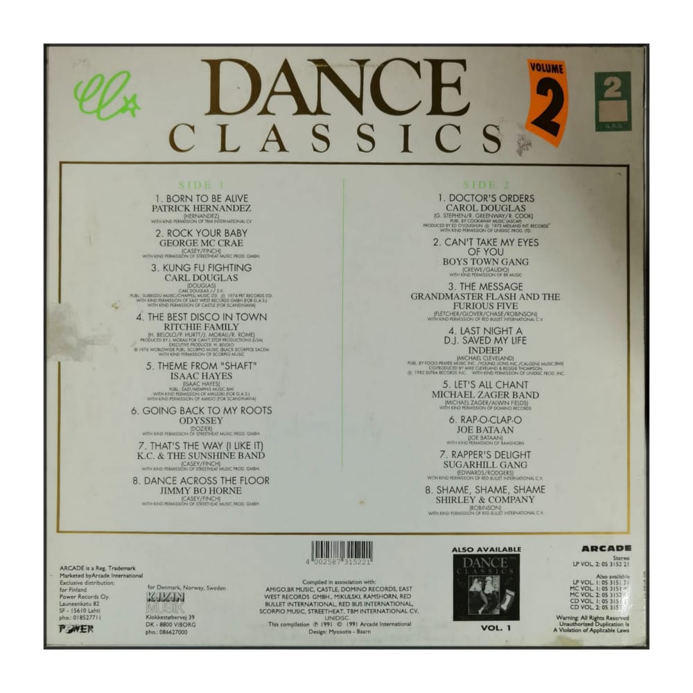 Dance Classics V2