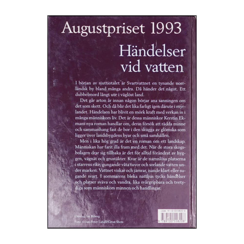 Kerstin Ekman: Händelser Vid Vatten
