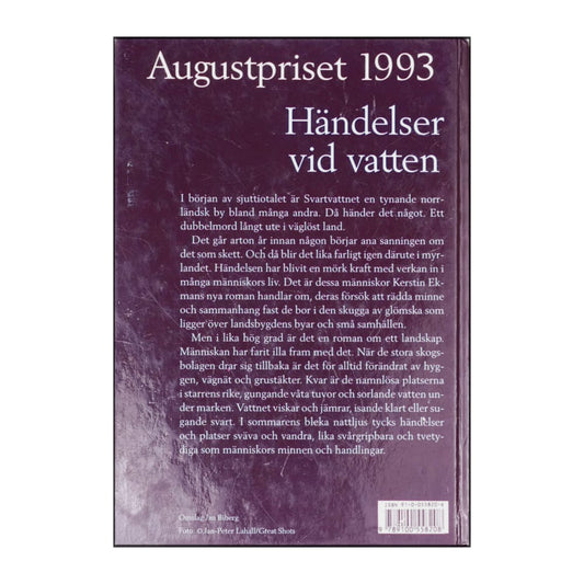 Kerstin Ekman: Händelser Vid Vatten