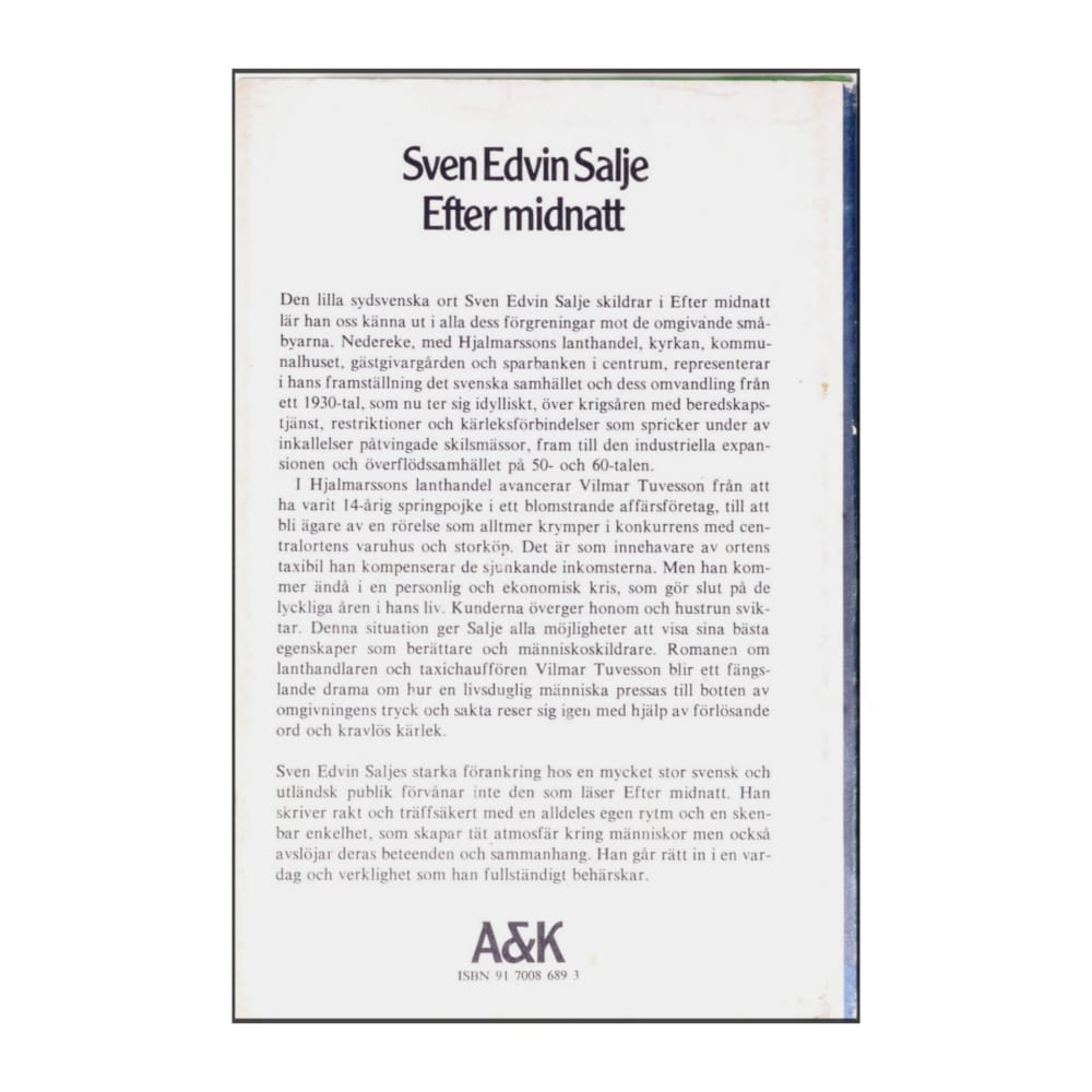 Sven Edvin Salje: Efter Midnatt