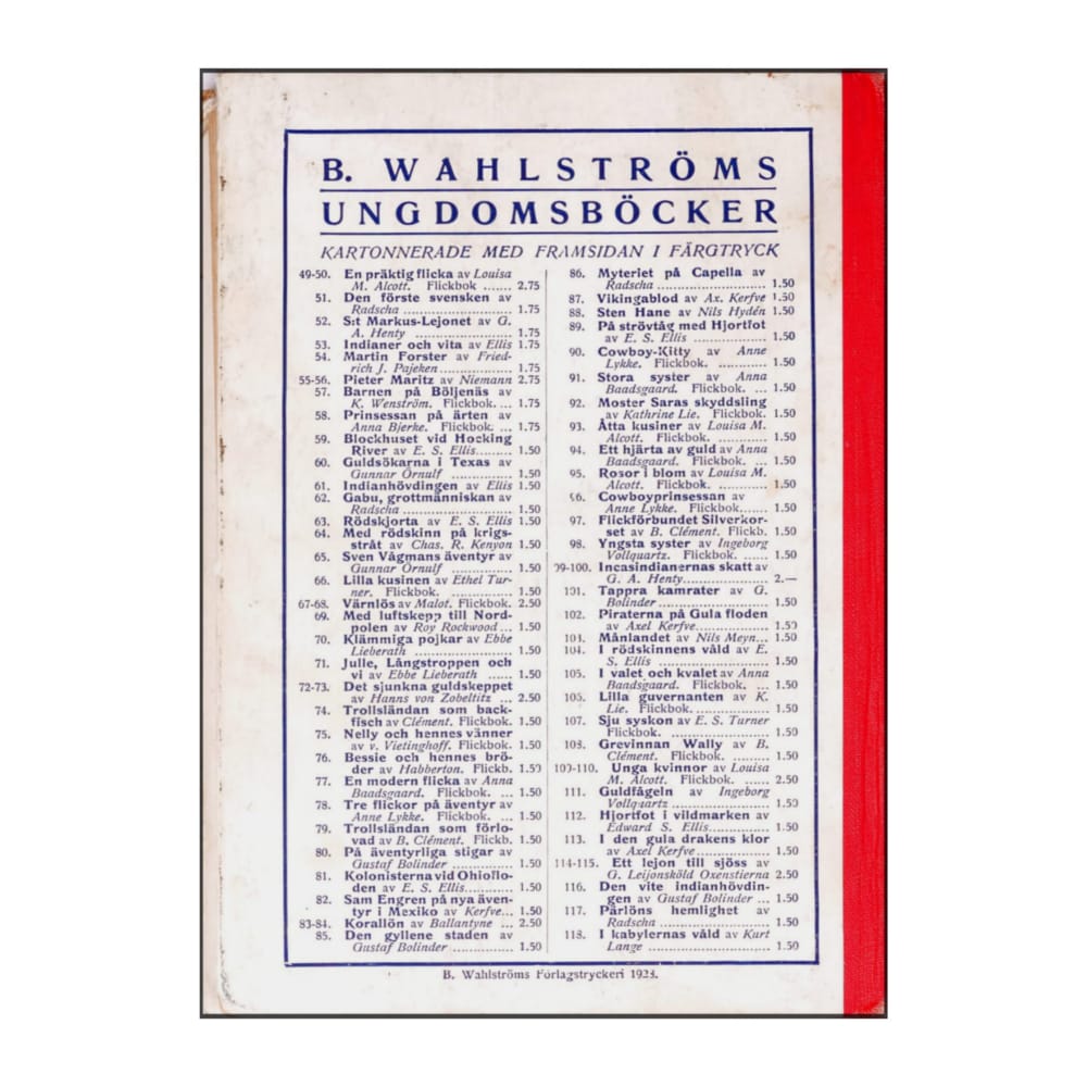 Ethel S. Turner: Sju Syskon