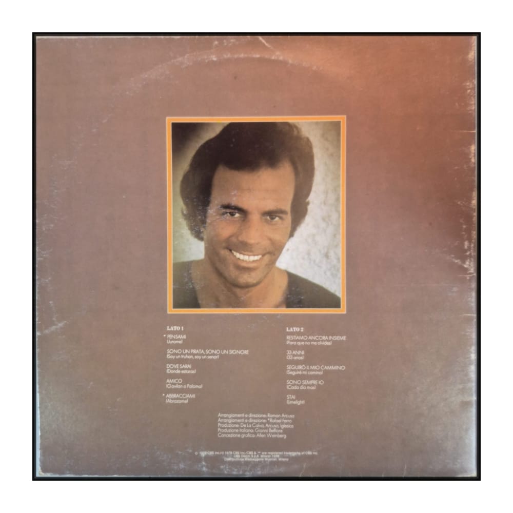 Julio Iglesias: Sono un pirata sono un signore