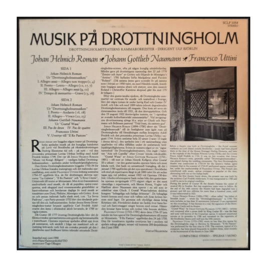 Johan Helmich Roman & Johann Gottlieb Naumann & Francesco Uttini: Musik På Drottningholm