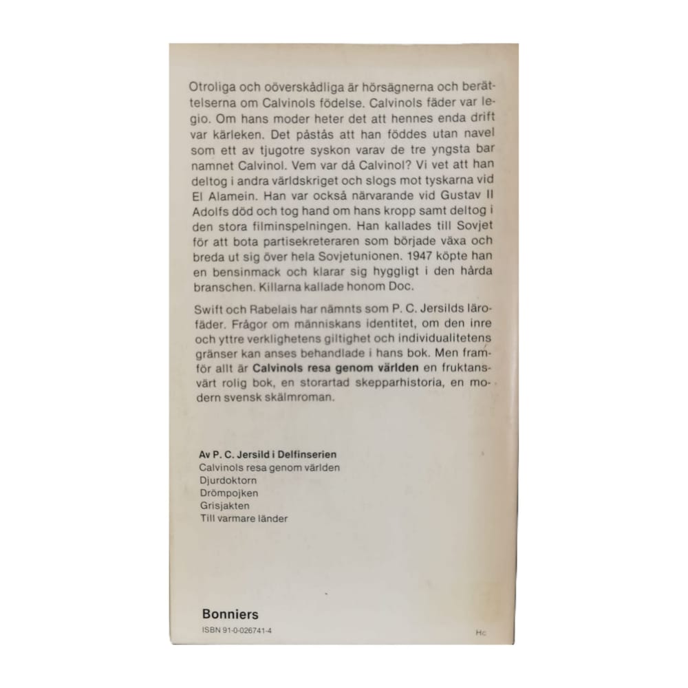 P. C. Jersild: Calvinols Resa Genom Världen