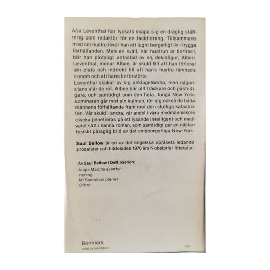 Saul Bellow: Offret