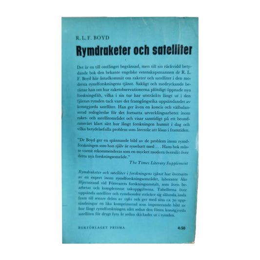 R. L. F. Boyd: Rymdraketer Och Satelliter