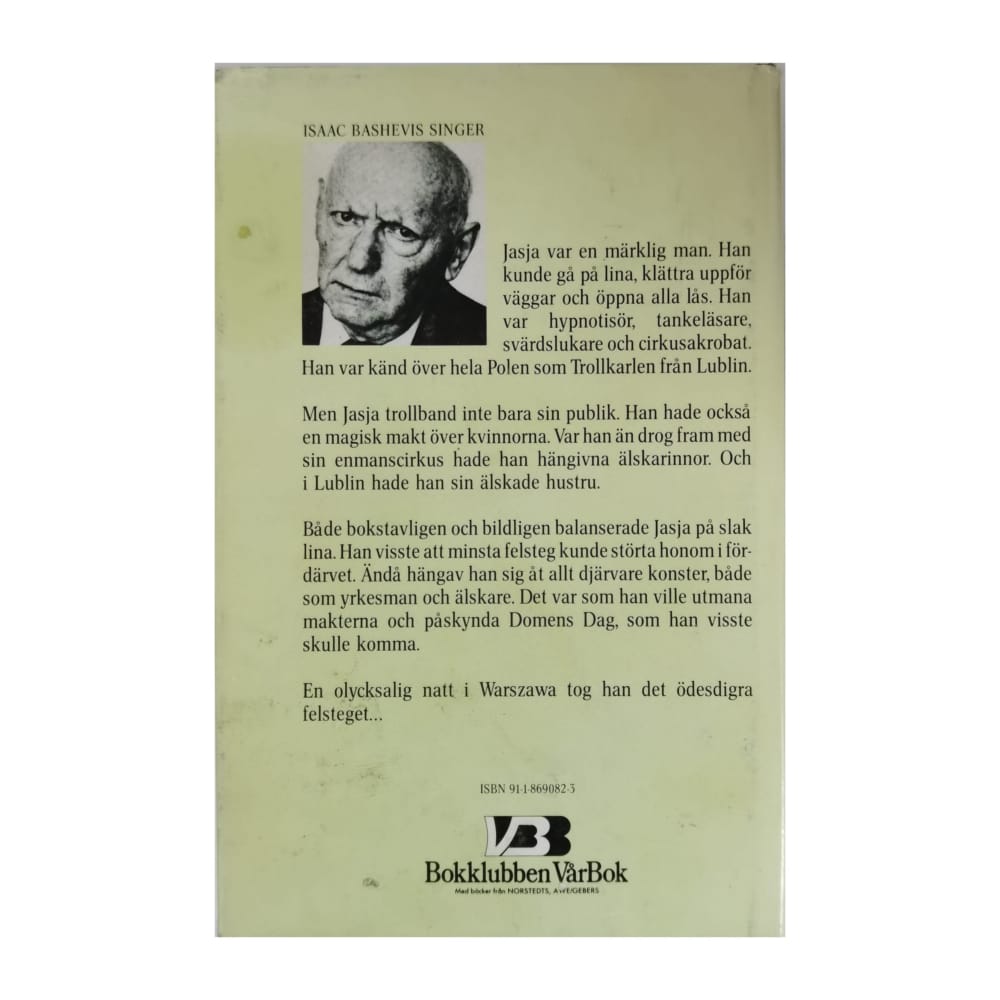 Isaac Bashevis Singer: Trollkarlen Från Lublin