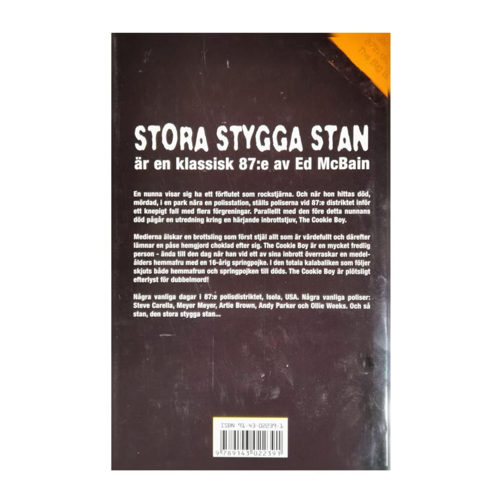 Ed Mcbain: Stora Stygga Stan