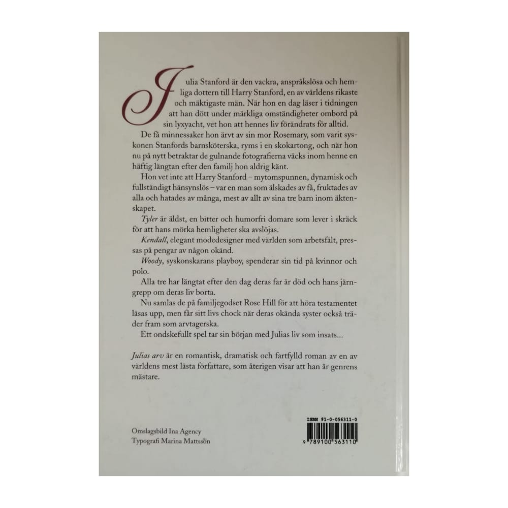 Sidney Sheldon: Julias Arv