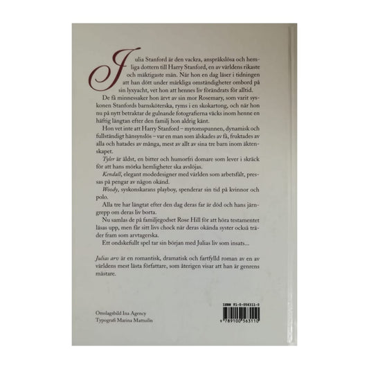 Sidney Sheldon: Julias Arv