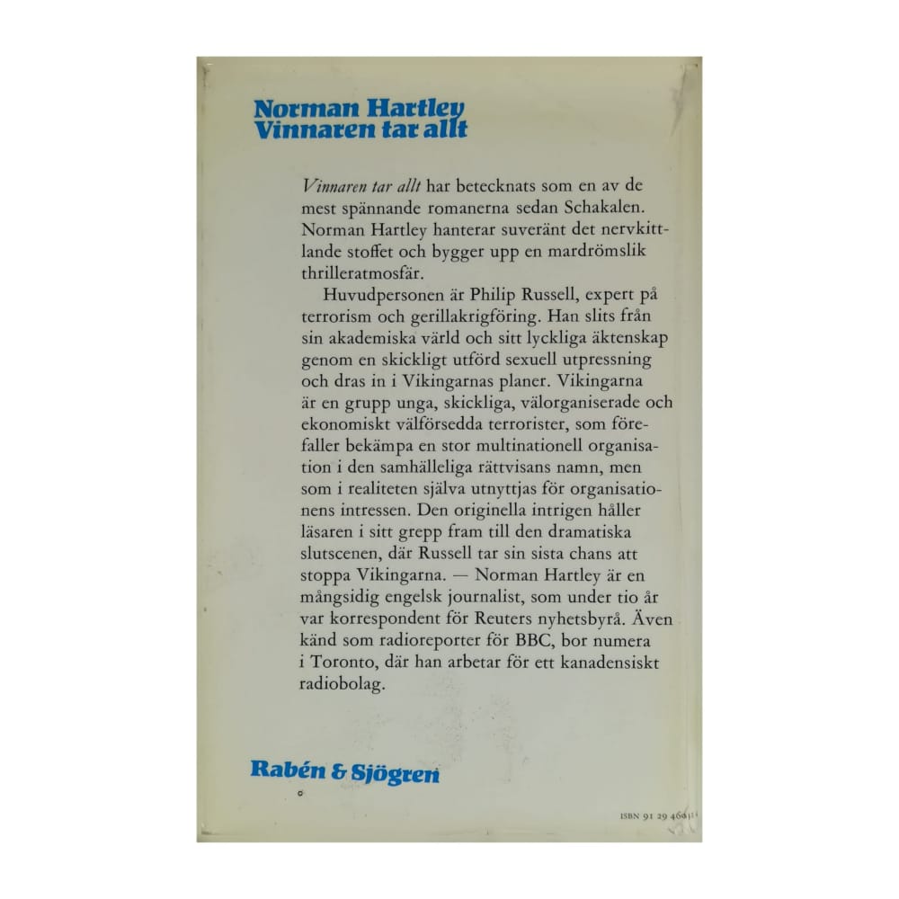 Norman Hartley: Vinnaren Tar Allt