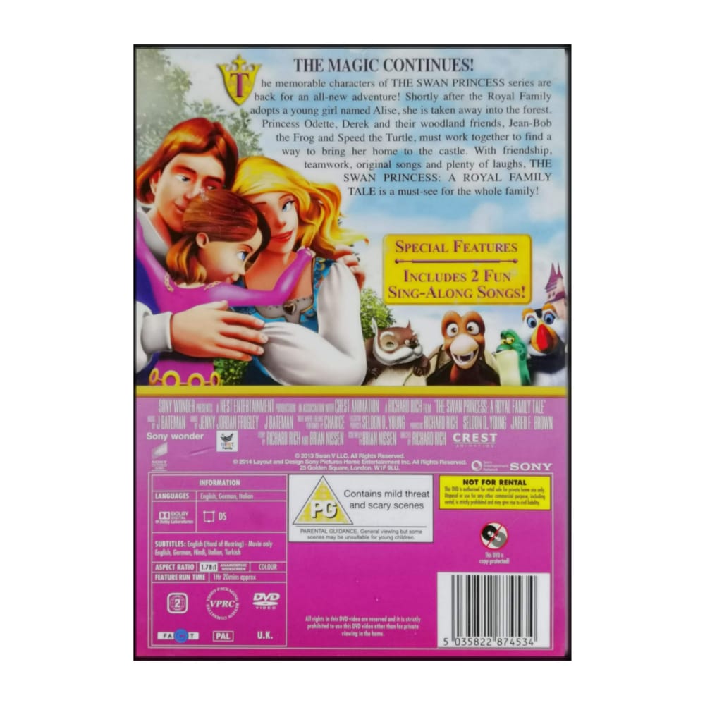 The Swan Princess: A Royal Family Tale