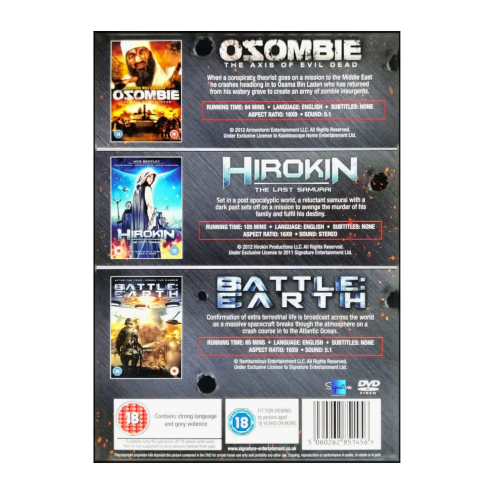 Osombie + Hirokin + Battle Earth