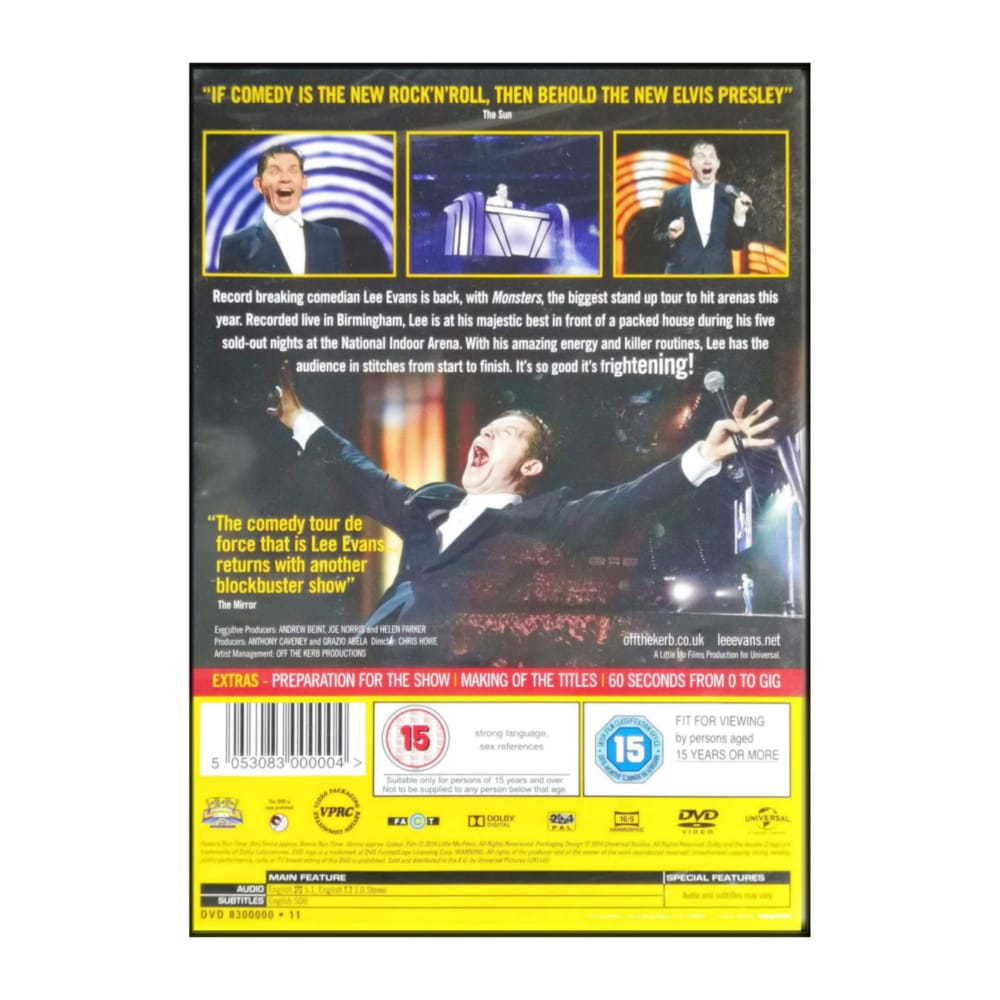 Lee Evans: Monsters
