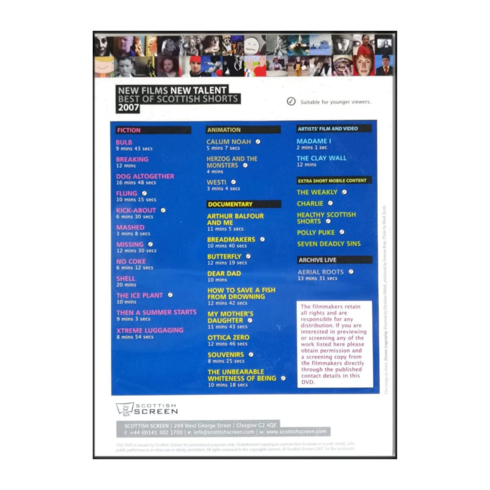 Best Of Scottish Shorts 2007