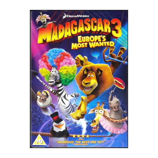 Madagascar 3 Europe'S Most Wanted