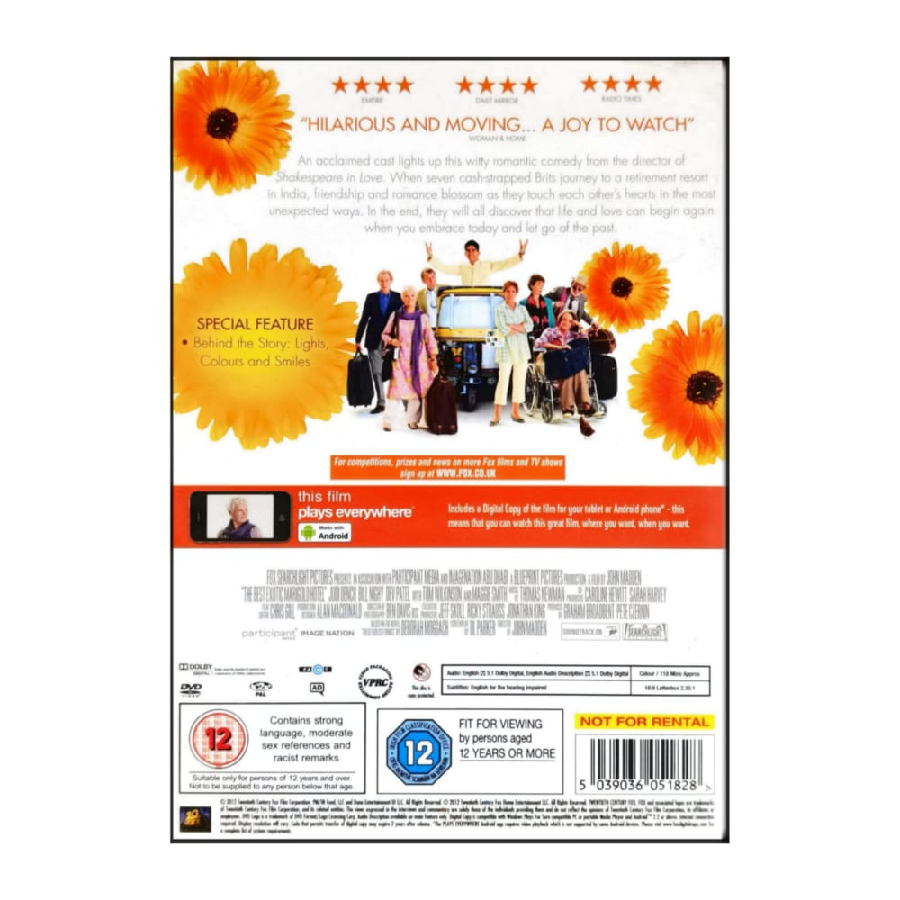 The Best Exotic Marigold Hotel
