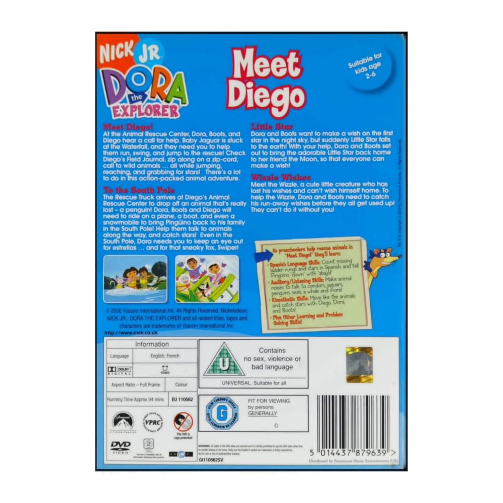 Dora The Explorer: Meet Diego