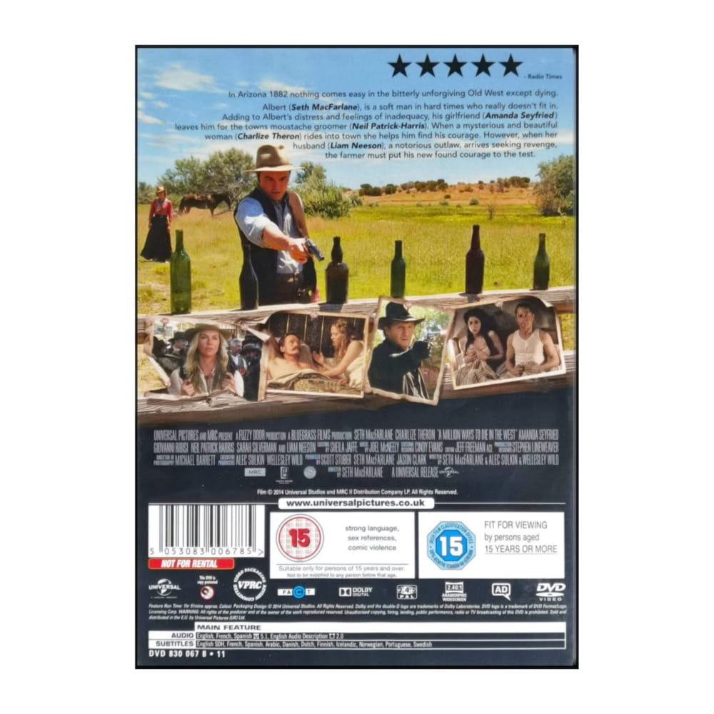 A Million Ways To Die In The West