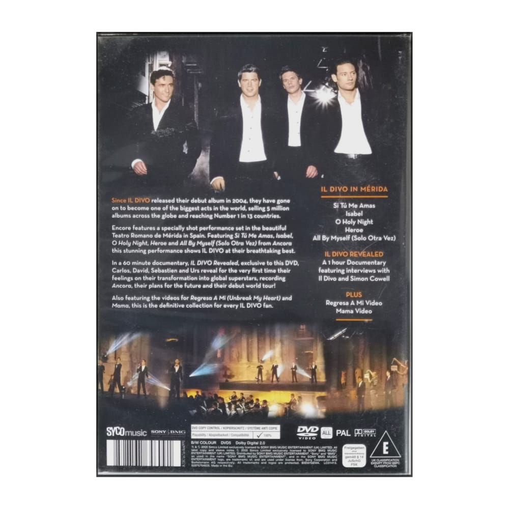 Il Divo: Encore
