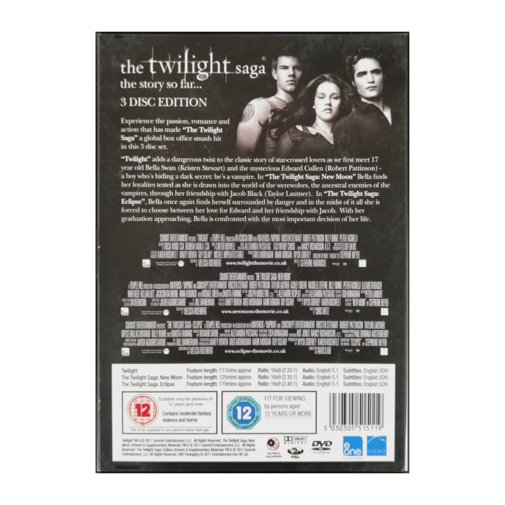 The Twilight Saga: The Story So Far