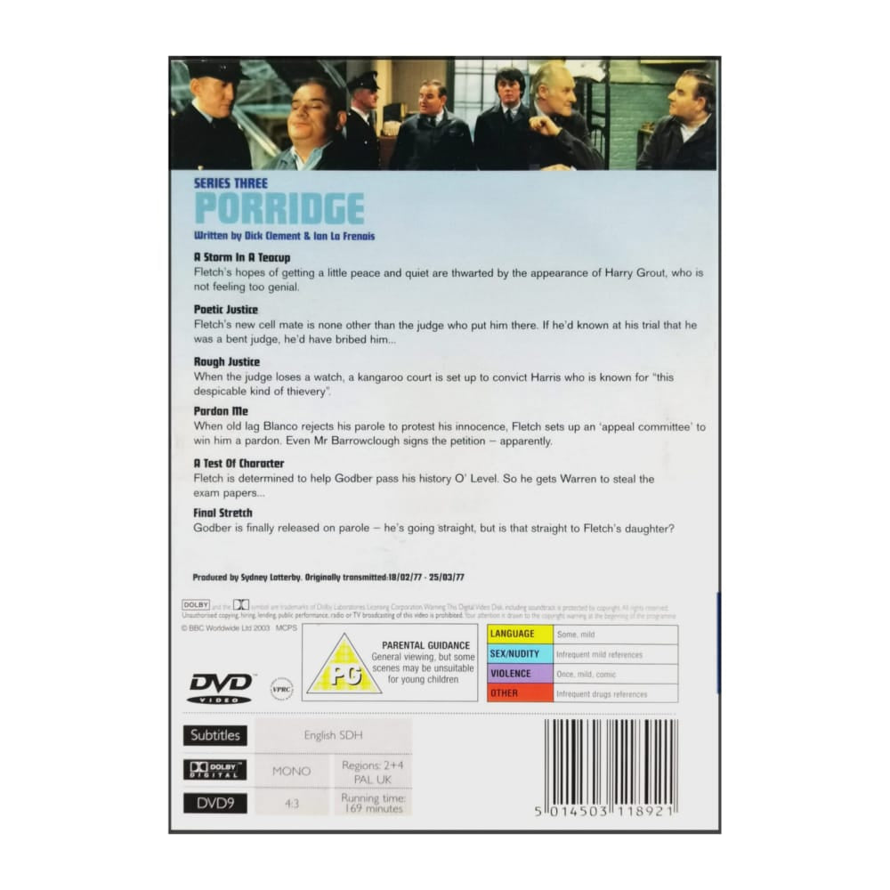 Porridge 3