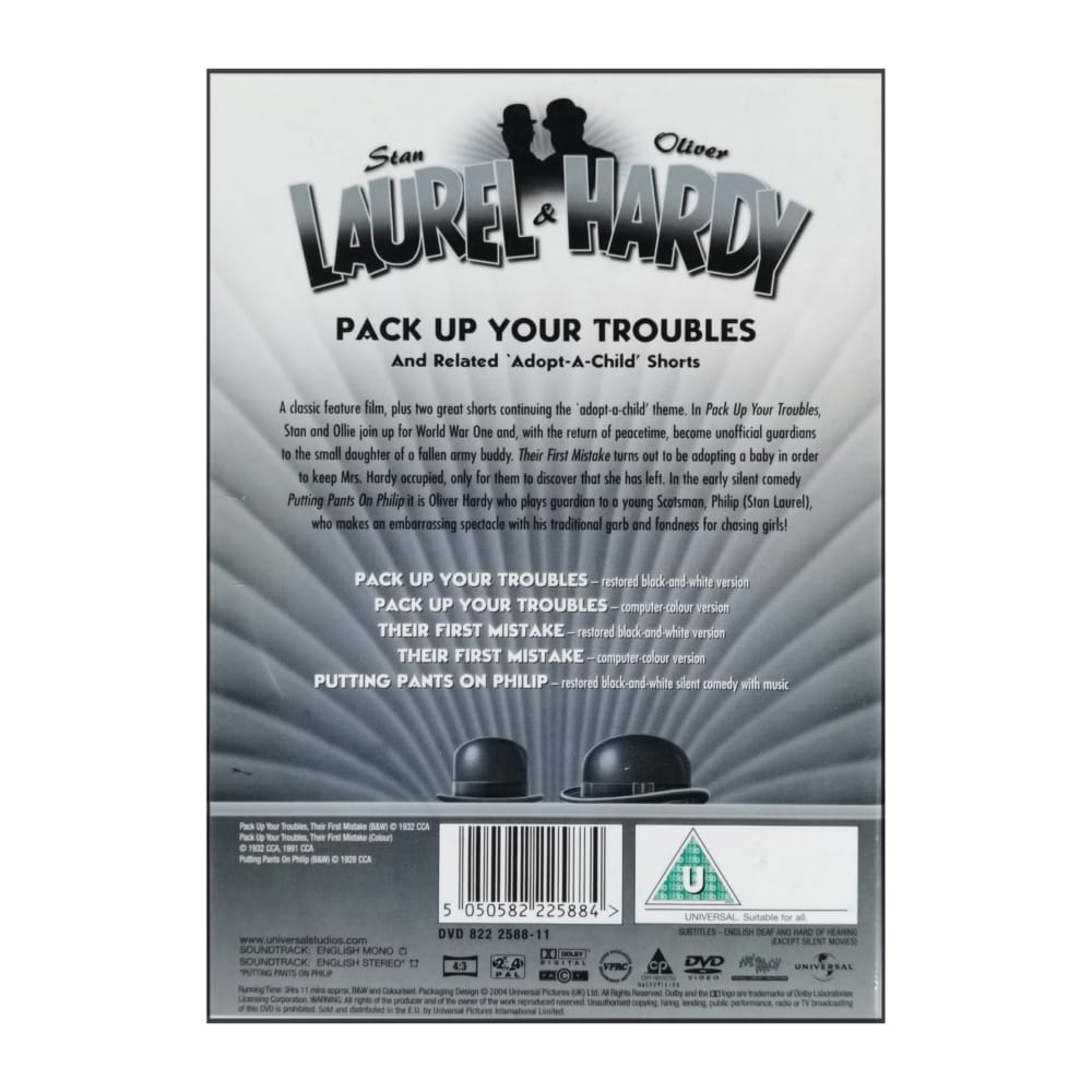 Pack Up Your Troubles