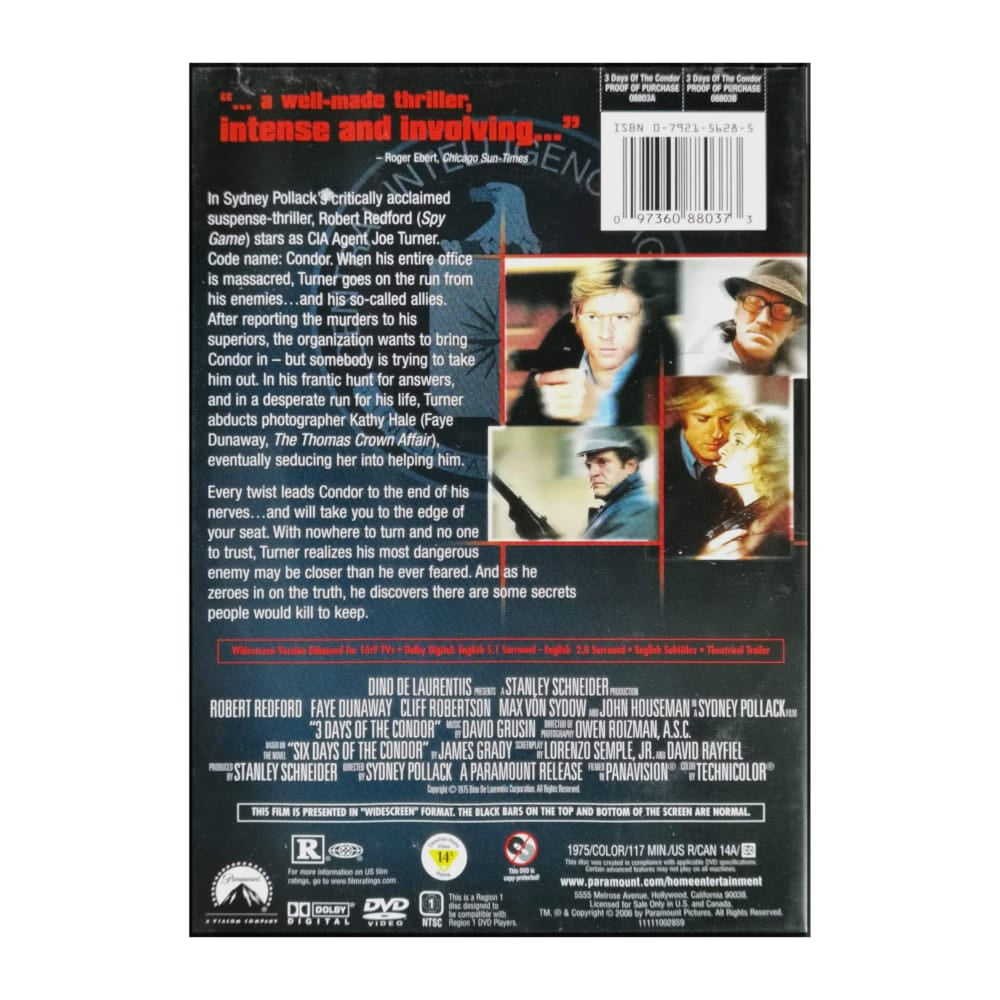 3 Days Of The Condor