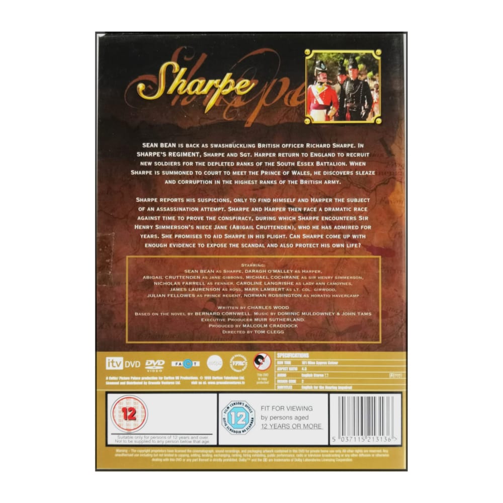 Sharpe: Sharpe'S Regiment