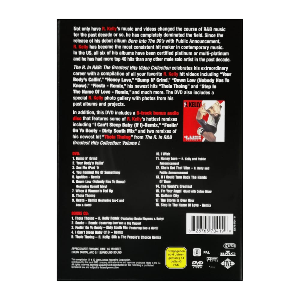 R. Kelly: The R. In R&B: The Video Collection