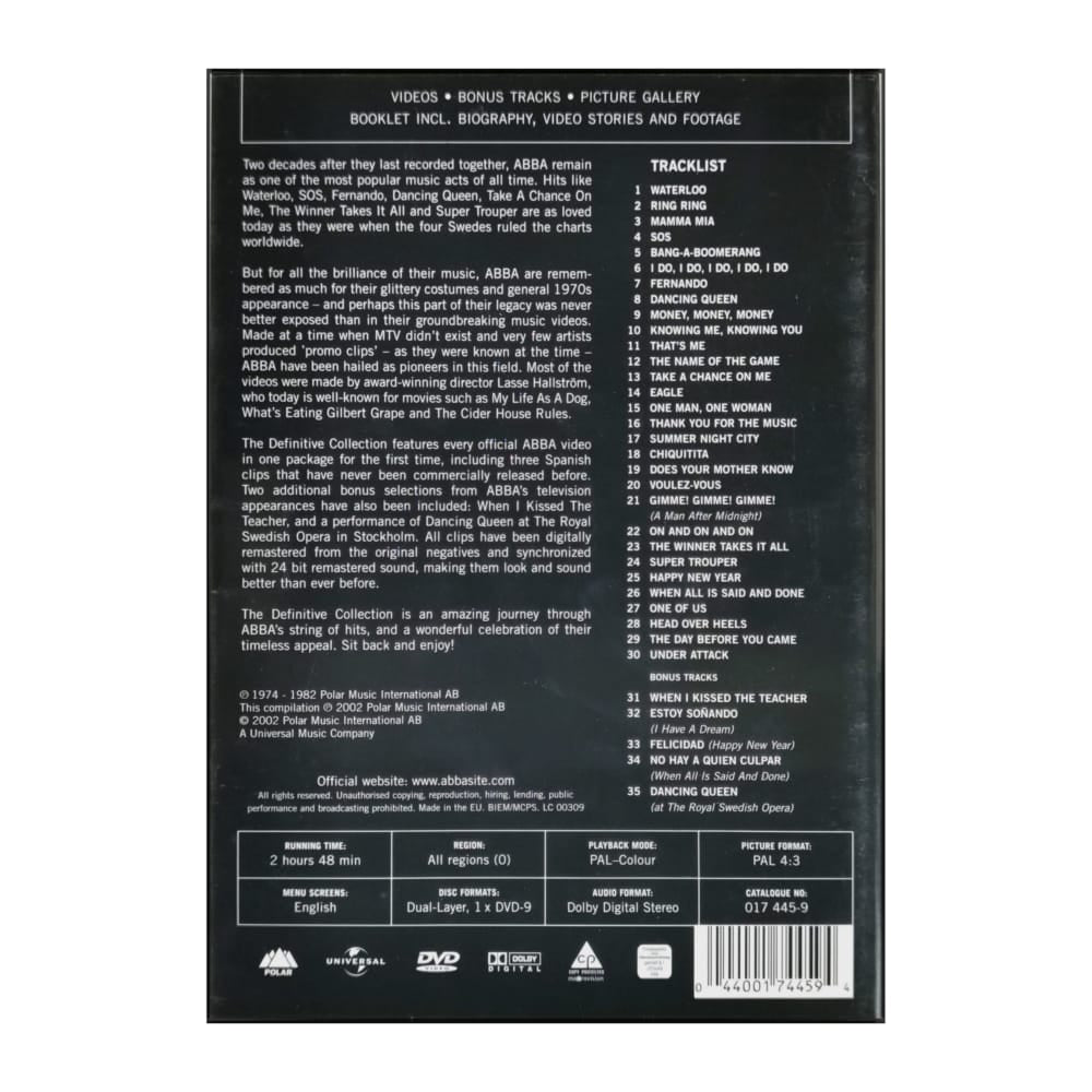 Abba: The Definitive Collection