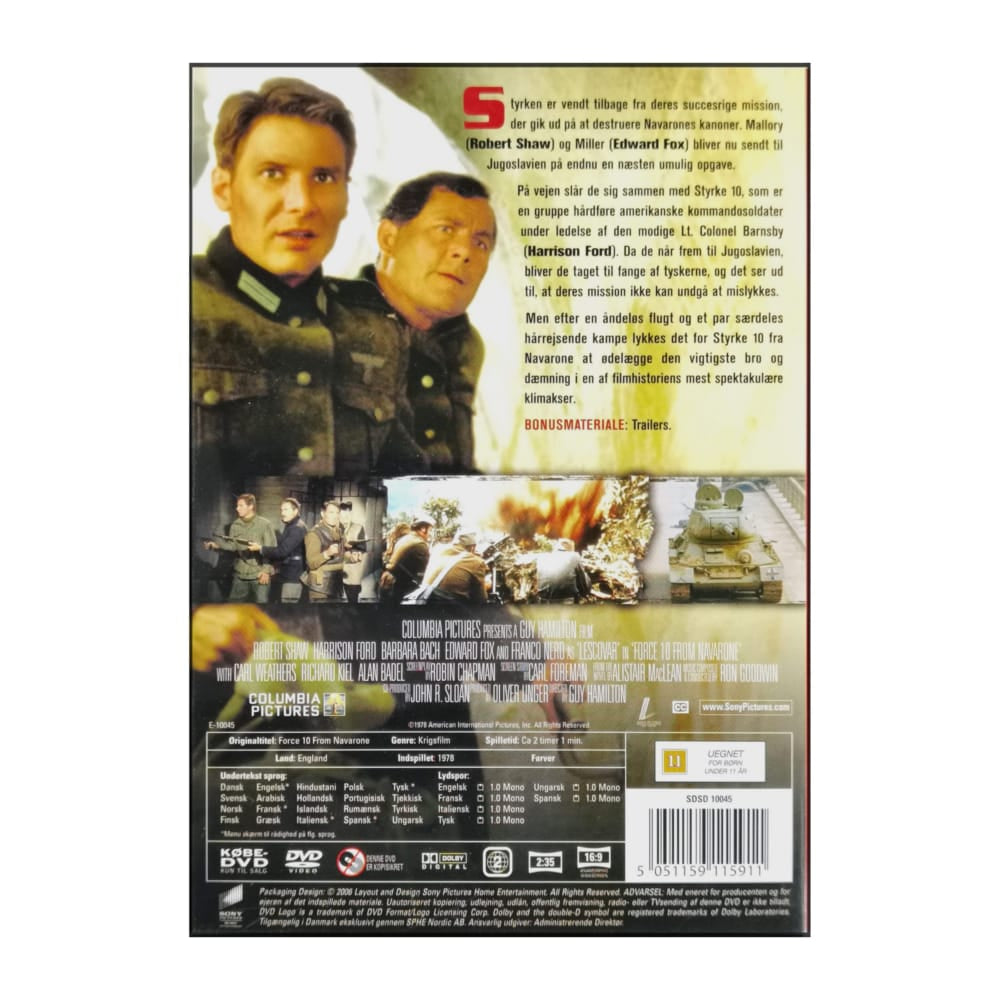 Force 10 From Navarone | Styrke 10 Fra Navarone