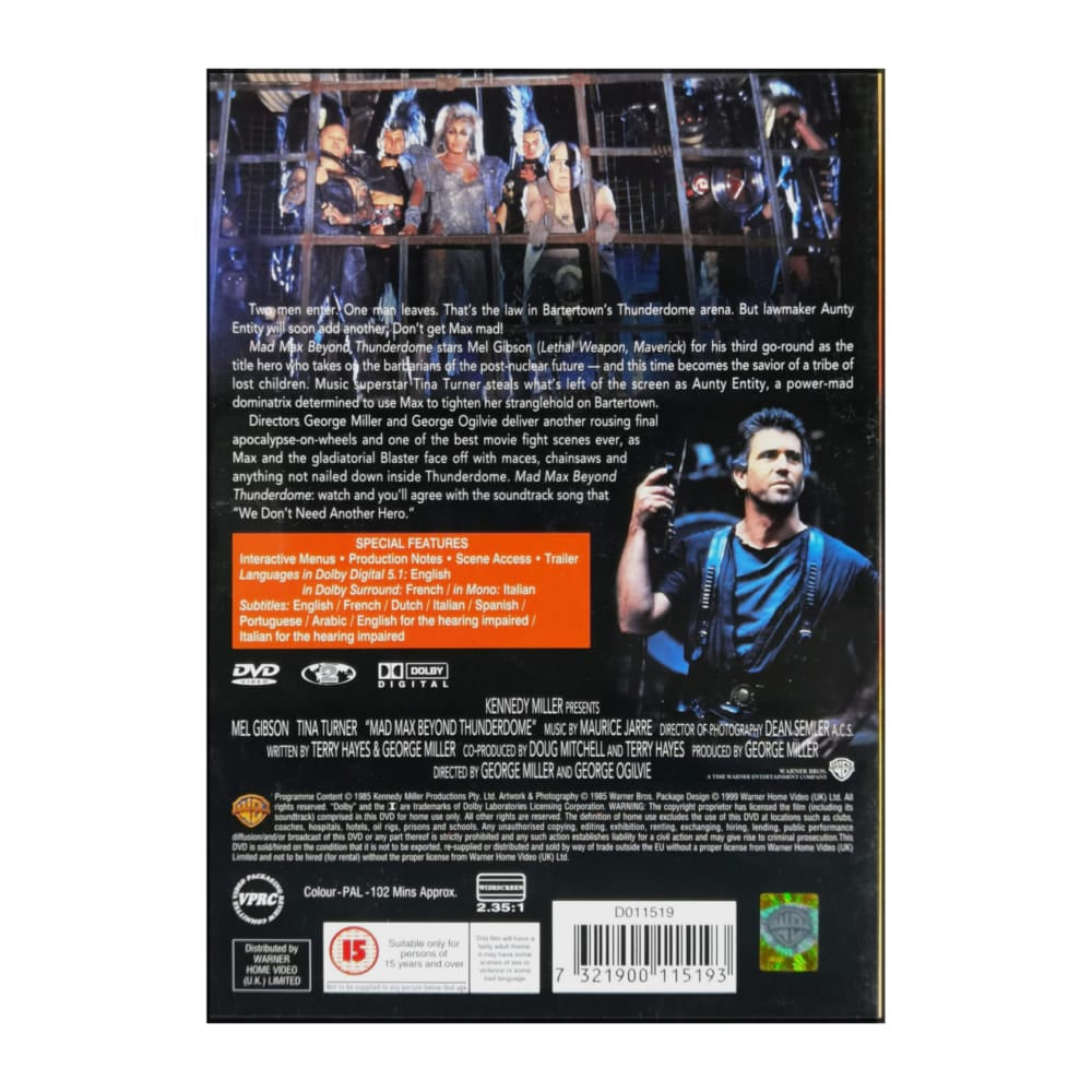 Mad Max Beyond Thunderdome