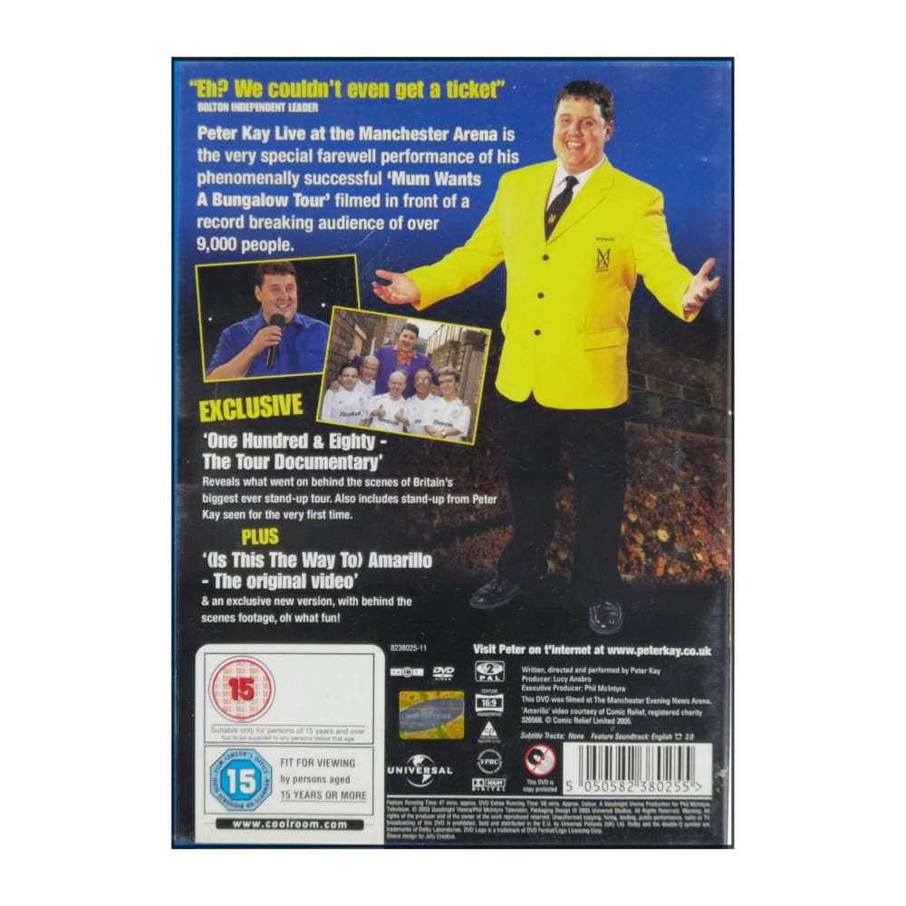 Peter Kay: Live At The Manchester Arena