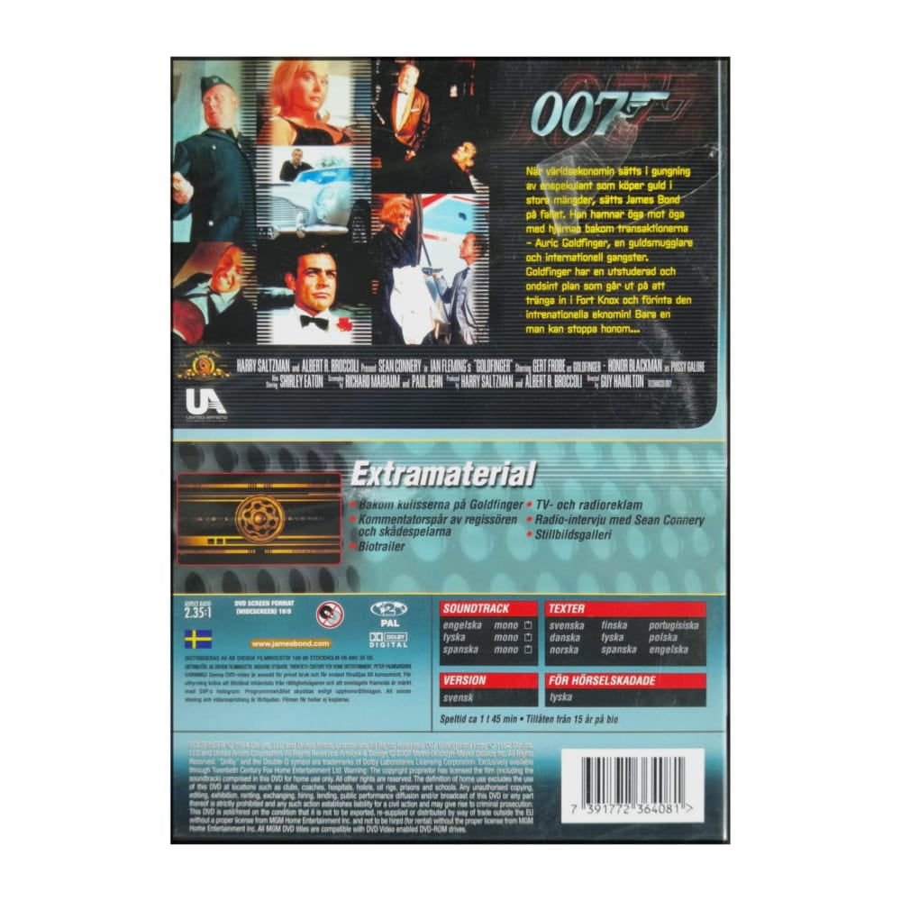 James Bond Goldfinger