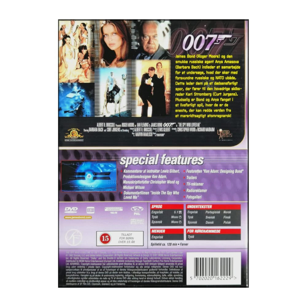 James Bond The Spy Who Loved Me | James Bond Spionen Der Elskede Mig