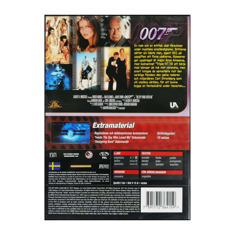 James Bond The Spy Who Loved Me | James Bond Älskade Spion