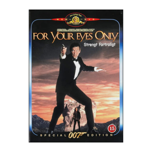 James Bond For Your Eyes Only | James Bond Strengt Fortroligt
