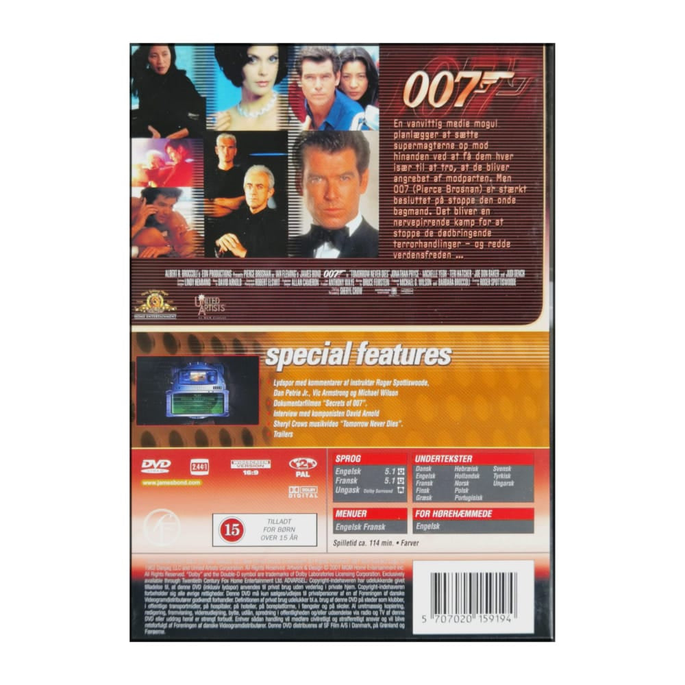 James Bond Tomorrow Never Dies