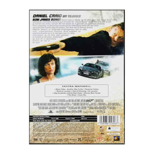 James Bond Quantum Of Solace