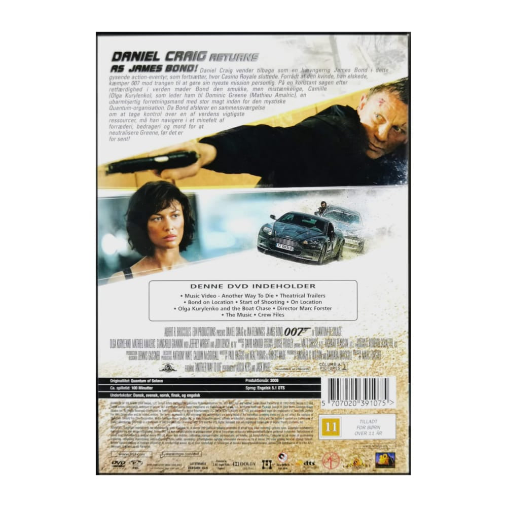 James Bond Quantum Of Solace
