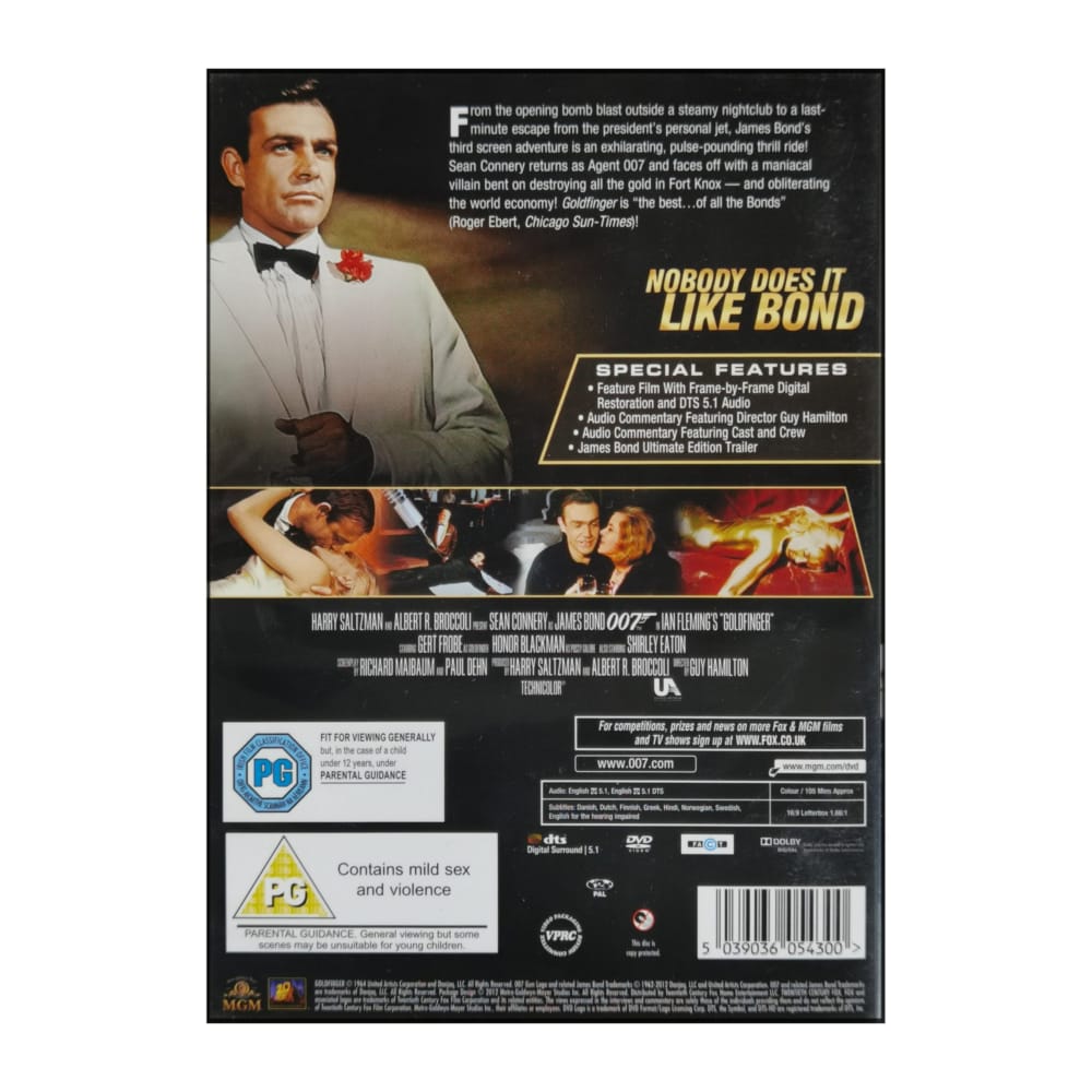 James Bond Goldfinger